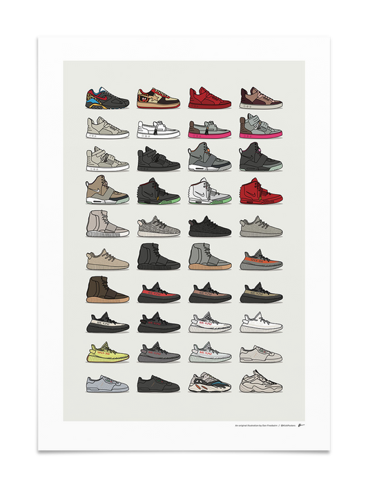 Kanye Sneaker Collection