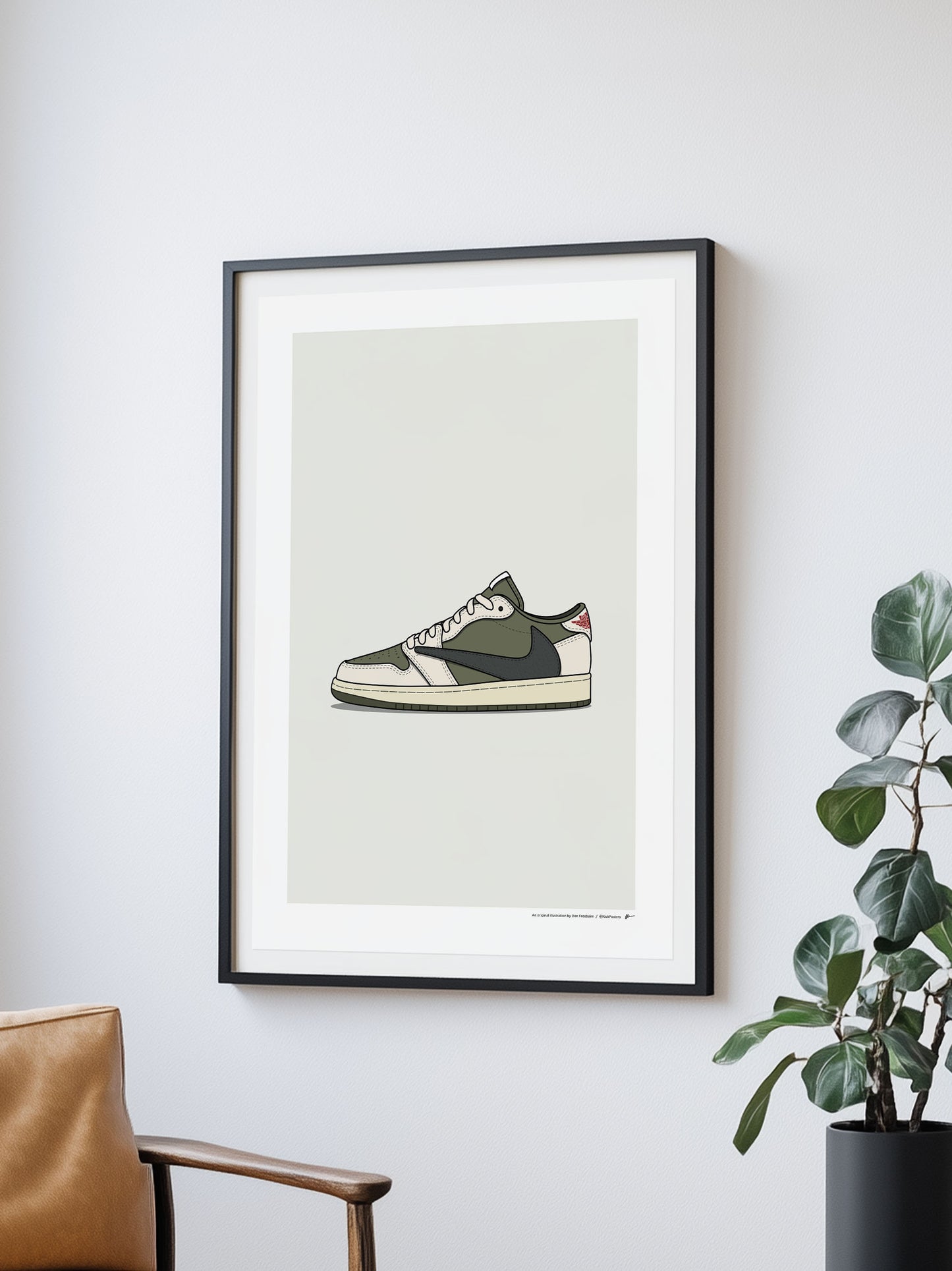 Travis Jordan 1 Low Medium Olive